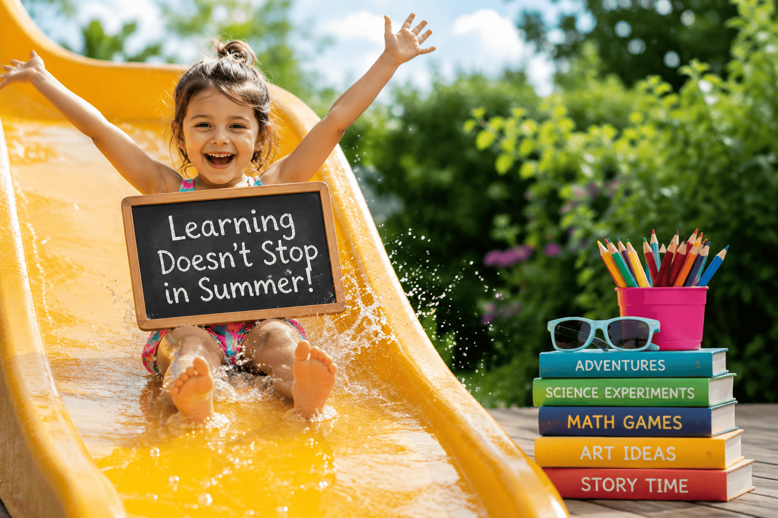 how to keep children learning during the summer holidays